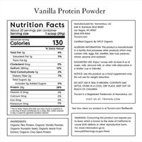 Truvani Organic Vanilla Plant Protein Powder